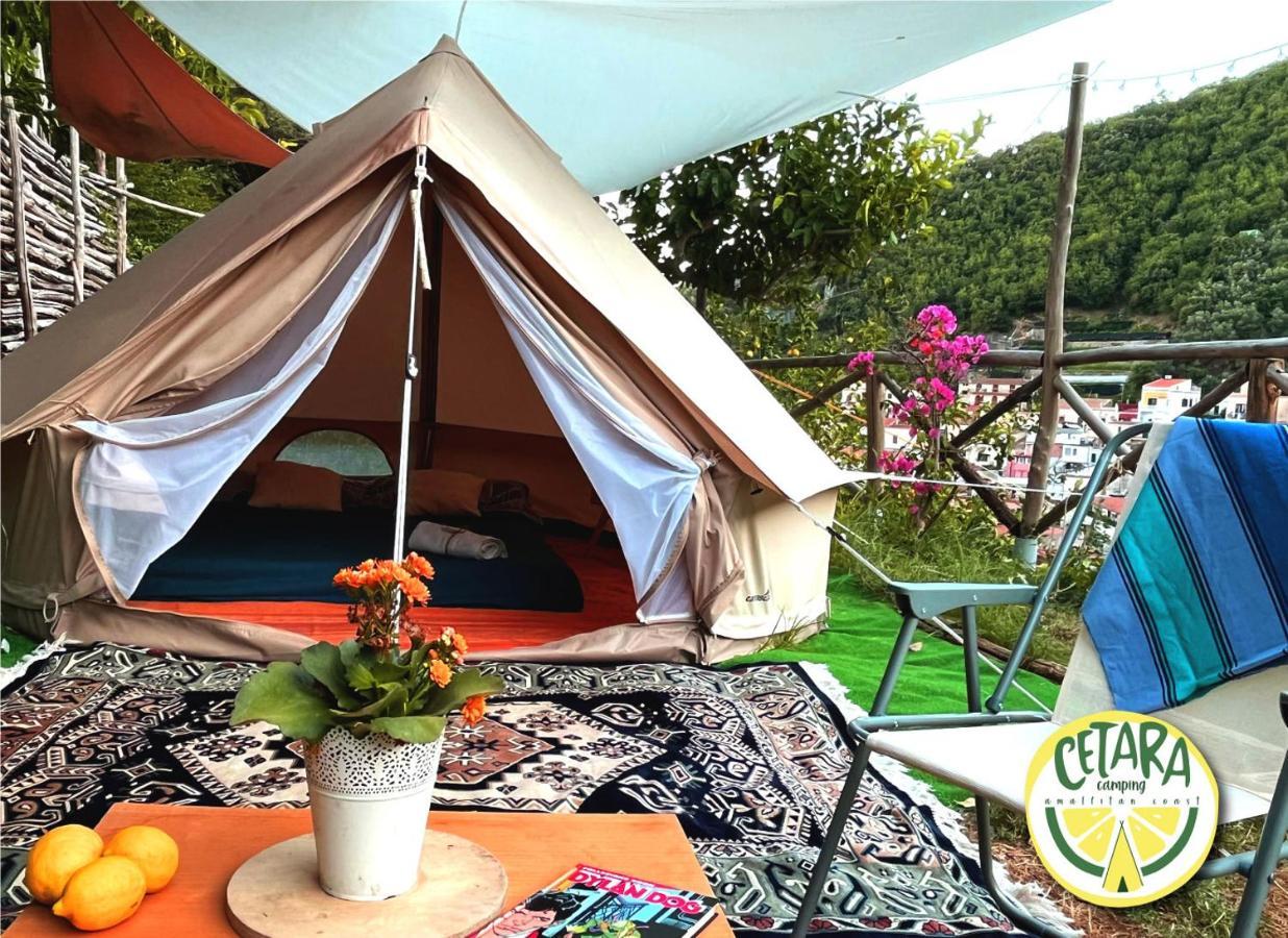 Cetara Camping Amalfitan Coast Hotell Exteriör bild