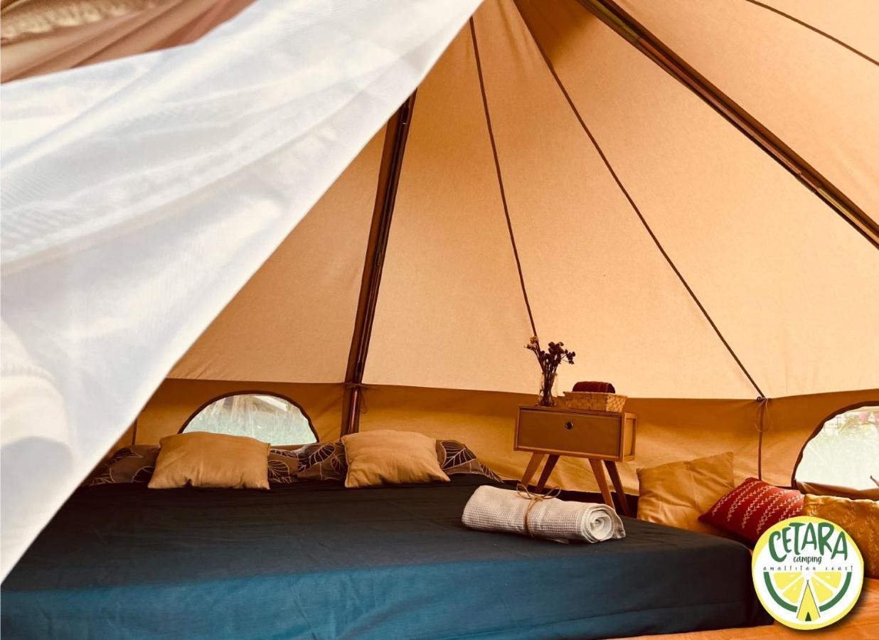 Cetara Camping Amalfitan Coast Hotell Exteriör bild